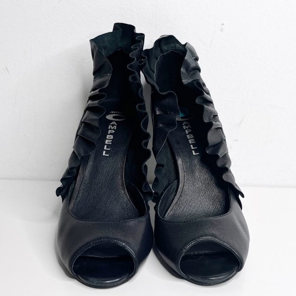 Jeffrey Campbell Michelle Unicorn Heels Black size 7.5 - Picture 4 of 6